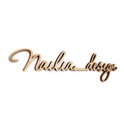 Слово интерьерное "Nailia_design"