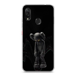 Силиконовый чехол KAWS black doll на ZTE Blade V10 Vita