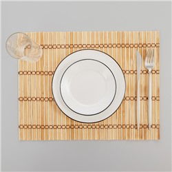 Салфетка сервировочная на стол «Свежая соломка», 41,5×30 см
