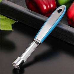 Нож для сердцевины Доляна Blade, 21 см, ручка soft-touch, цвет синий