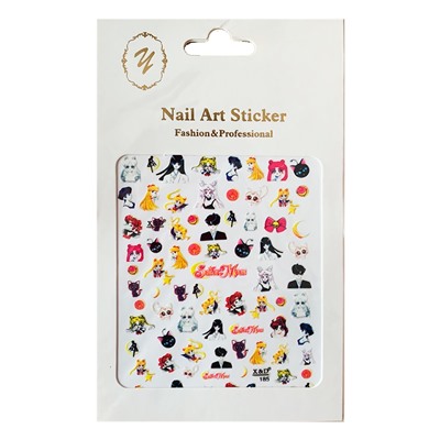 Nail Art Sticker, 2D стикер X&D-185