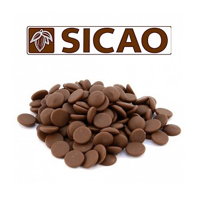 Шоколад молочный Sicao 32%, 1 кг
