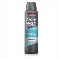 Dove deo спрей муж 150 ml CLEAN COMFORT (Экстразащита и Уход)