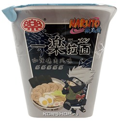 Лапша б/п со вкусом курицы карри Yile Noodles Naruto (белая), Китай, 100 г Акция