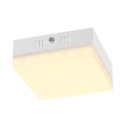 Светильник MERULA 1x12Вт LED белый 12x12x4,5см