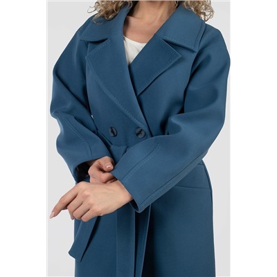 01-11931 Пальто женское демисезонное (пояс)