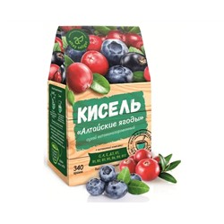 Кисель "Алтайские ягоды", 340 гр, Алтай Селигор