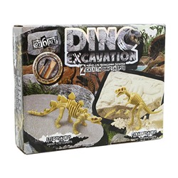 Набор для проведения раскопок серия «DINO EXCAVATION» динозаврики, Набор 3