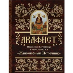 Акафист Пресвятей Богородице в честь иконы Ея Живоносный источник