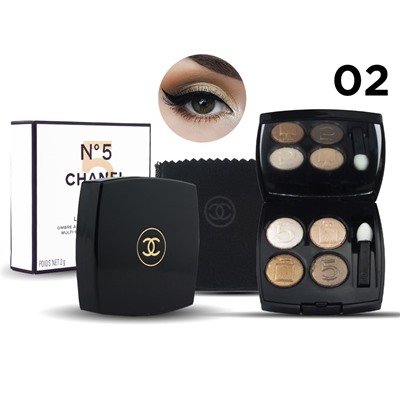 Тени Chanel Les 4 Ombres, 4 цвета, тон 02