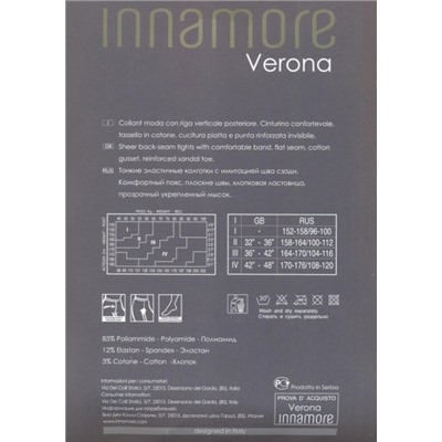 Колготки классические, Innamore, Verona 20 оптом