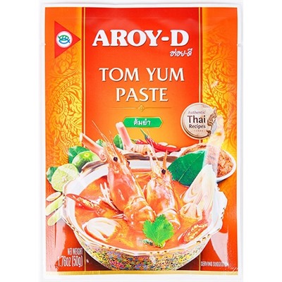 Паста Том Ям Tom Yum Paste Aroy-D 50 гр.