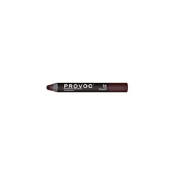 Provoc Тени-карандаш водостойкие, №06 / Eyeshadow Gel Pencil, темный шоколад матовый