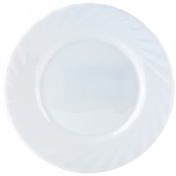 Тарелка «Трианон» белая 15,5 см.