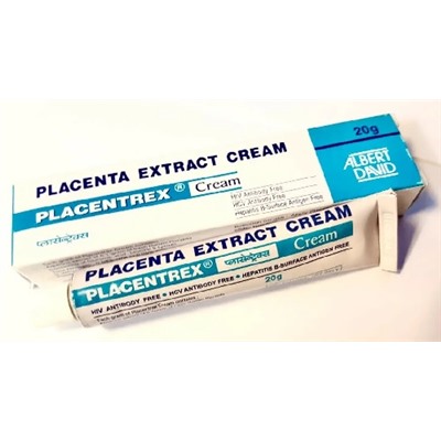 Плацентрекс крем Альберт Дэвид (омолаживающий экстракт плаценты) Placentrex Cream Albert David 20 гр.