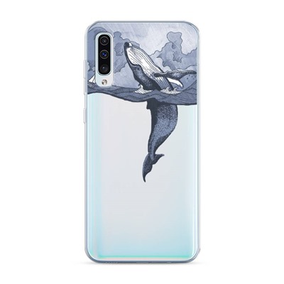 Силиконовый чехол Два измерения на Samsung Galaxy A50