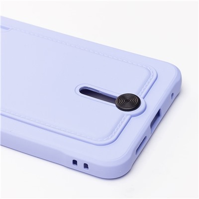Чехол-накладка - SC304 с картхолдером для "Xiaomi Redmi Note 12 4G" (dark violet)