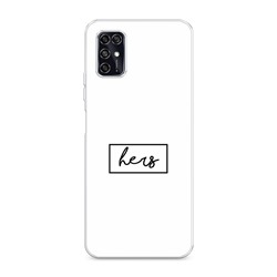 Силиконовый чехол Hers Case на ZTE Blade V2020 Smart