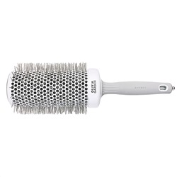 Olivia Garden Термобрашинг для укладки волос / Expert Blowout Speed XL Wavy Bristles White & Grey ID2028/OGBCI65, 65 мм, серый