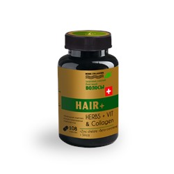 Капсулы HERBS COLLAGENOL HAIR+ (Гидролизованный коллаген для волос), 108 капс., Сиб-КруК