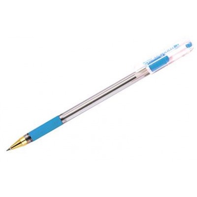 Ручка шариковая MC GOLD голубая 0.5мм BMC-12 MunHwa