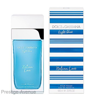 Дольче & Габбана Light Blue Italian Love edt pour femme 100ml