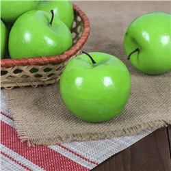 Муляж "Яблоко зелёное"  8 см