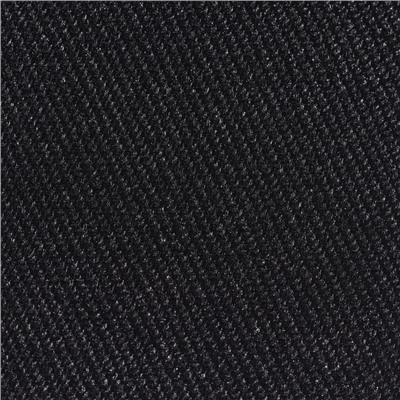 Заплатка для одежды «Овал», 6,5 × 4,5 см, термоклеевая, цвет чёрный