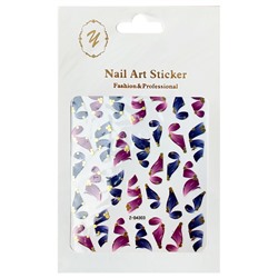 Nail Art Sticker, 2D стикер Z-D4303 (золото)