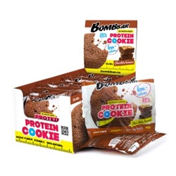 Печенье протеиновое шоколадный брауни Protein Cookie chocolate brownie Bombbar 40 гр.