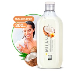 Milana гель для душа Райское блаженство с маслом кокоса (флакон 300 мл)