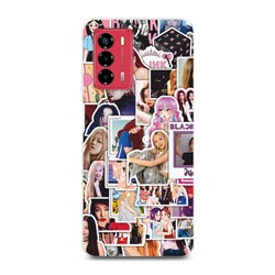 Силиконовый чехол BlackPink collage на ZTE Blade V40 Vita