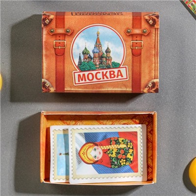 Магнит-спичечный коробок «Москва»