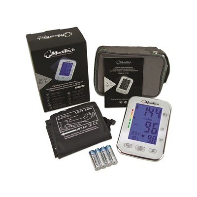 Прибор для измер. арт. давления автоматический (тонометр) МТ-50 с МЕГА дисплеем и подсветкой, манжет оптом или мелким оптом