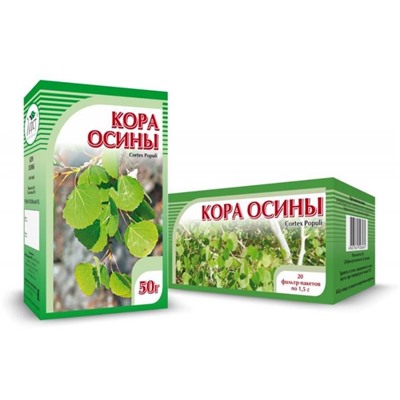 Осина, кора, 50 г., Хорст