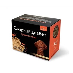 Травяной сбор "Сахарный диабет", Фильтр-пакеты, 1,5 г.*60 шт., Фарм-Продукт