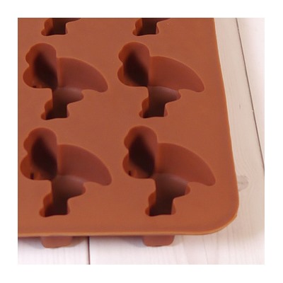 Форма силиконовая для шоколада "Фламинго" 22*11, 15 ячеек