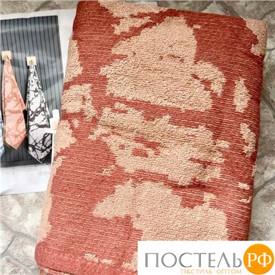 PL022/M05 Пляжное полотенце пештемаль 100% хлопок Batik кирпичный (100*150)