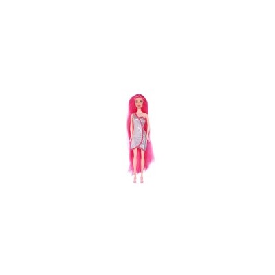 Кукла с трессами «Звезда вечеринки» розовая, в пакете 7557349