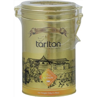 TARLTON. Premium Ceylon. Kandy 150 гр. жест.банка