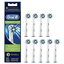 Насадки для электрических зубных щеток ORAL-B Cross Action (9 шт)
