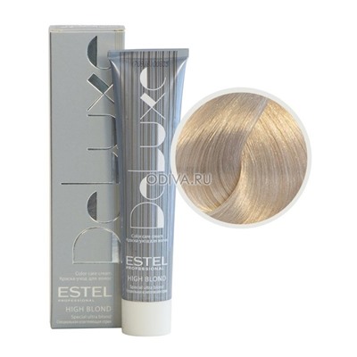 Estel, De Luxe High Blond - краска-уход (116 пепельно-фиолетовый блондин ультра), 60 мл