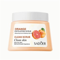 Скраб для тела с ароматом грейпфрута SADOER