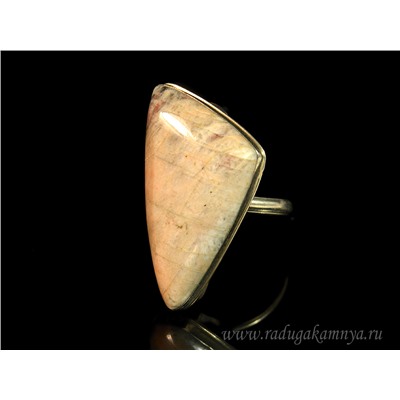 Кольцо солнечный камень " Грация ", 19*35мм, размер 19