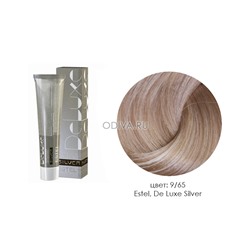 Estel, De Luxe Silver - крем-краска (9/65 блондин фиолетово-красный), 60 мл