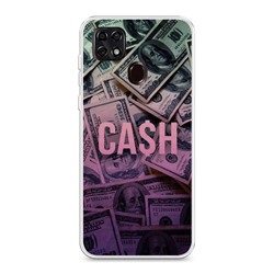 Силиконовый чехол Cash на ZTE Blade 20 Smart