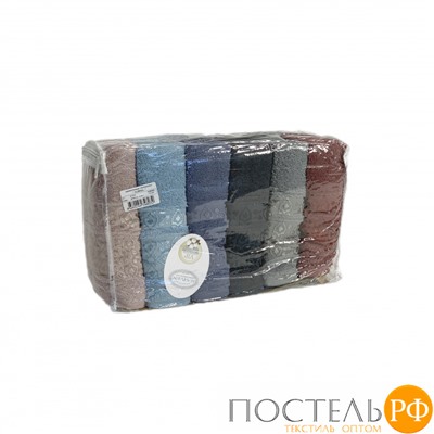 Полотенце Карвен Vip Cotton"KUMSAL" 70*140 1шт.махра Н 3253