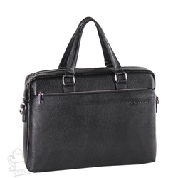 Портфель мужской кожаный 66275-1H black Heanbag