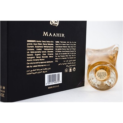 Lattafa Maahir, Edp, 100 ml (ОАЭ ОРИГИНАЛ)