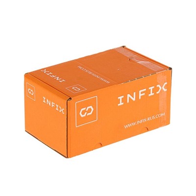 Саморез конструкционный INFIX, 6х100 мм, потай, Torx30, жёлтый цинк